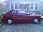 1999 Hyundai Accent Side