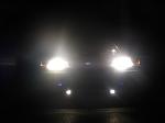 Front at Night 
Headlights w/ fog lights and blue LED running lights